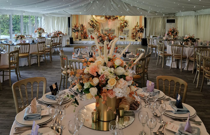 Affordable Asian Wedding Venue - Mini Marquee - Chigwell Marquees - London