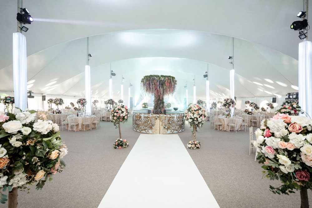 Luxury Marquee For Weddings - Mega Marquee - Chigwell Marquees - London